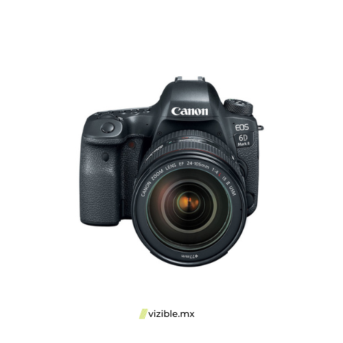 CANON EOS 6D MARK II CON LENTE EF 24-105MM F/4L IS II USM