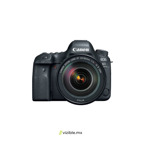 Canon EOS 6D Mark II con lente EF 24-105mm f/4L IS II USM